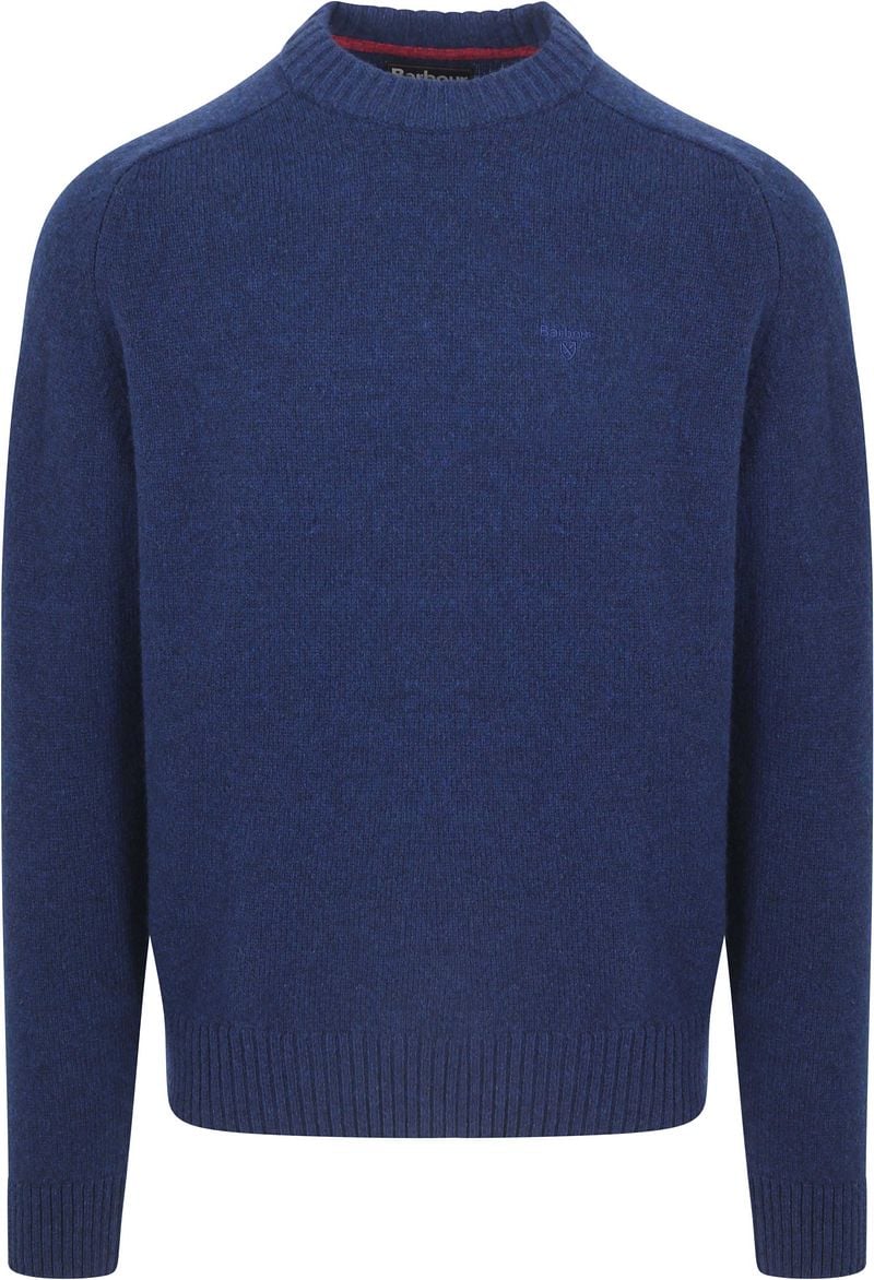 Barbour Grangetown Trui Wol Kobaltblauw