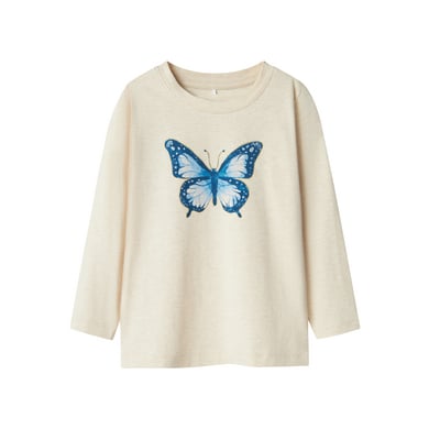 name it Shirt met lange mouwen Nmfdemmi Peyote Melange