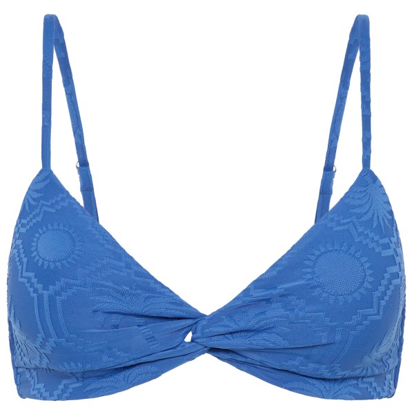 Seafolly - Women's Oasis Twist Front Bralette - Bikinitop, blauw