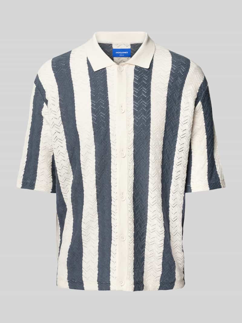 Jack & jones Regular fit vrijetijdsoverhemd met polokraag, model 'TYLER'