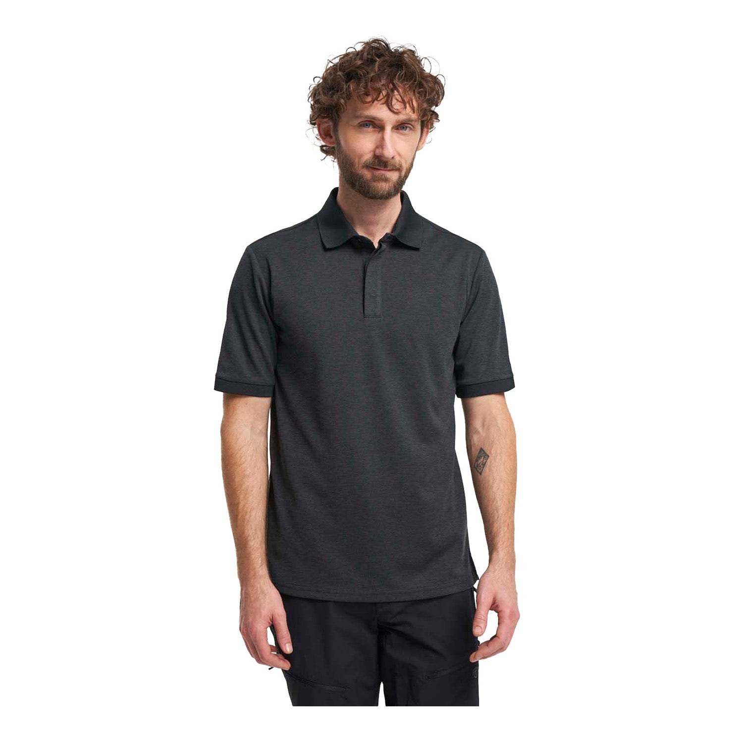 Tenson Txlite Melange Polo Heren