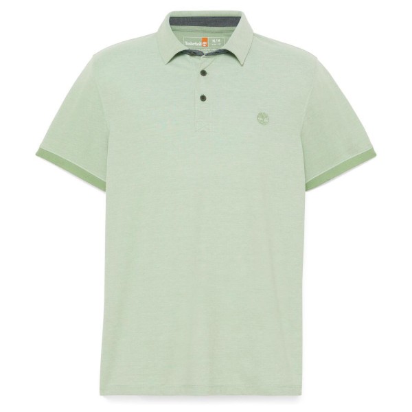 Timberland - Baboosic Brook Oxford Short Sleeve Polo - Poloshirt, groen