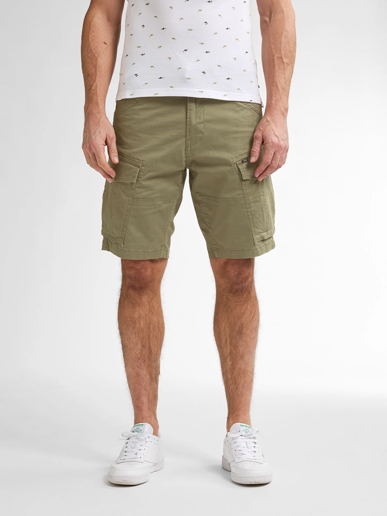 Petrol Industries Korte broek m-1050-sho536 6134 dusty army