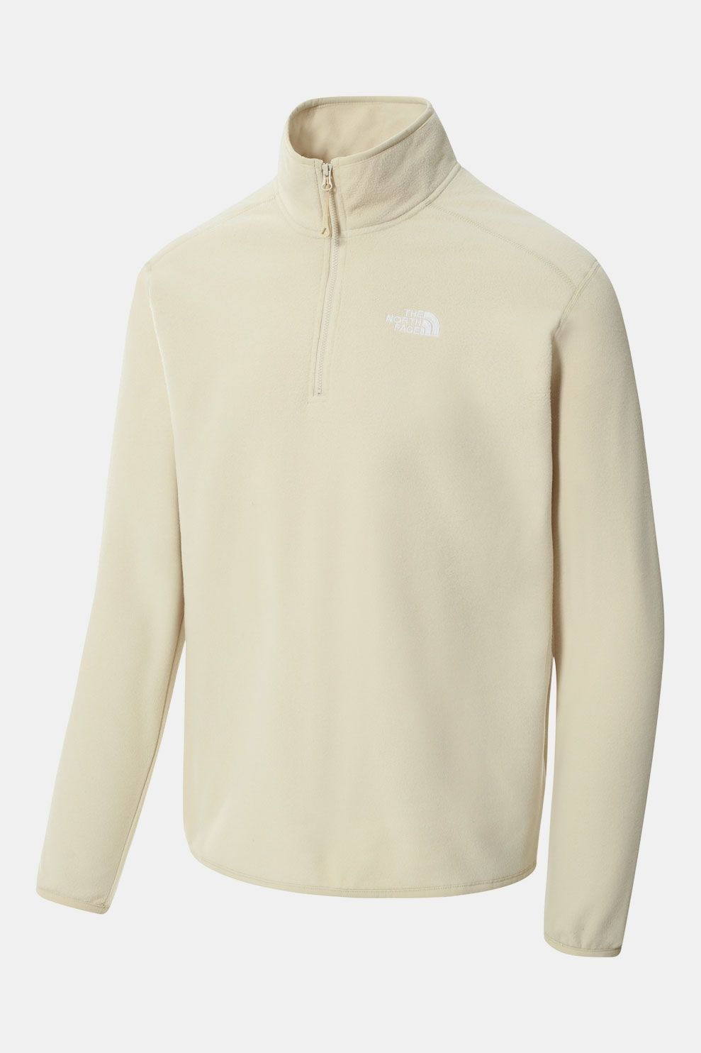 The North Face M 100 Glacier 1/4 Zip Beige