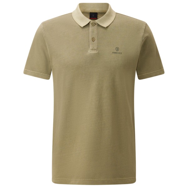 Bogner Fire+Ice - Ramon4 - Poloshirt, beige/olijfgroen