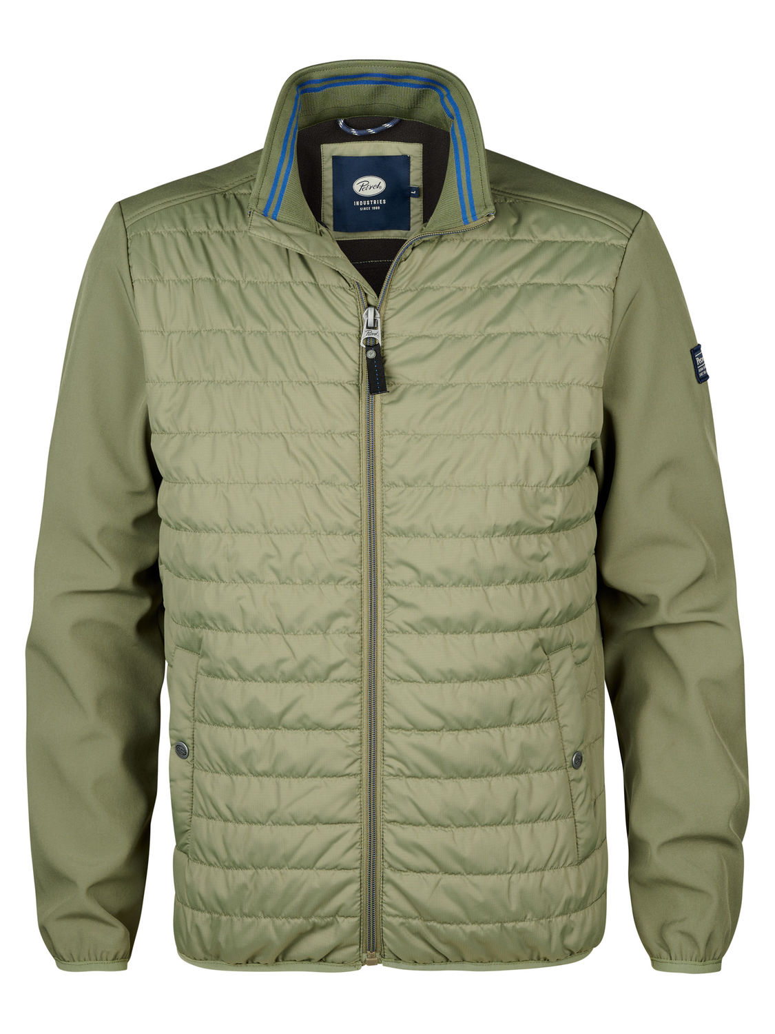 Petrol Windjack Padded Groen heren