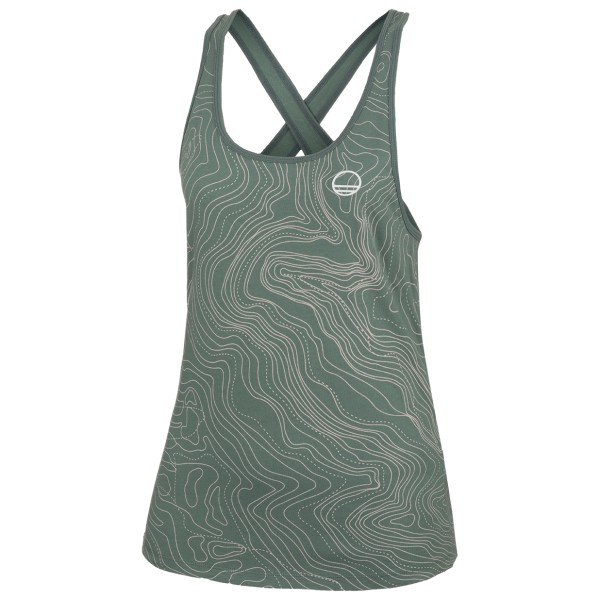 Wild Country - Women's Flow Tank - Tanktop, olijfgroen