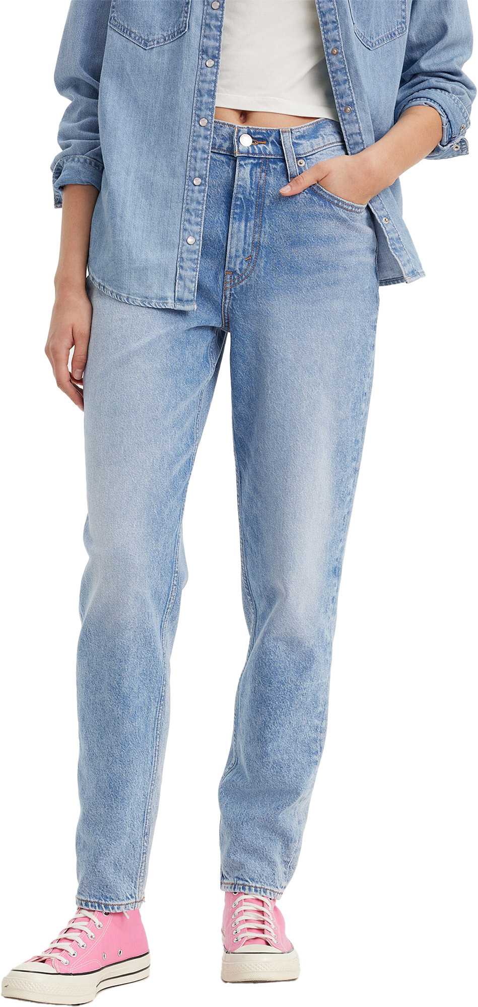 Levi's 80s mom jeans how"s my driving