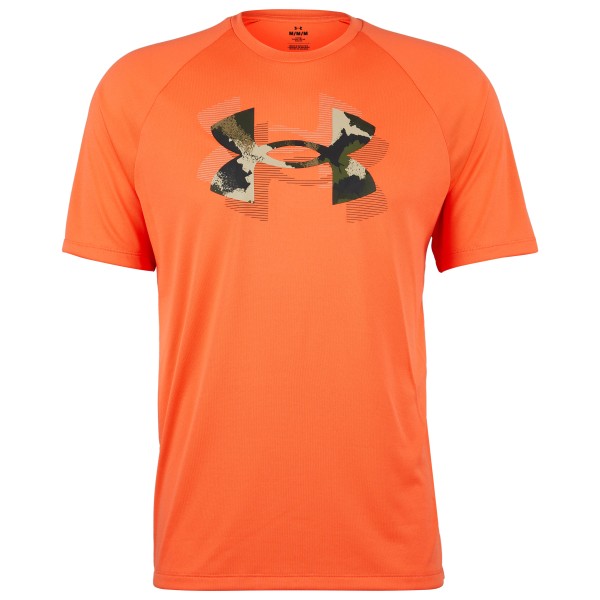 Under Armour - Tech Print Fill S/S - Sportshirt, oranje