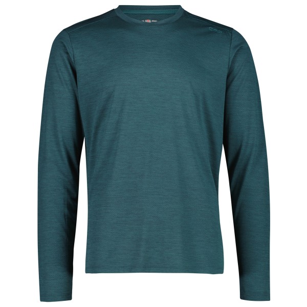 CMP - Jacquard L/S T-Shirt - Sportshirt, blauw