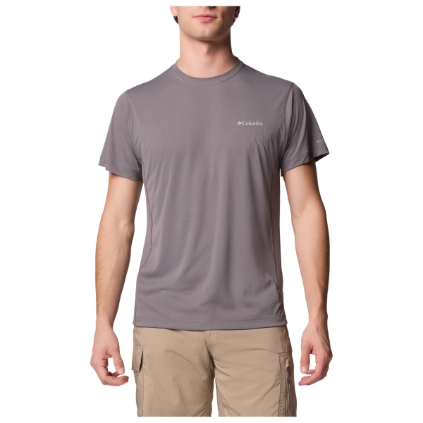 Columbia - Zero Rules Light S/S Crew - Sportshirt, grijs