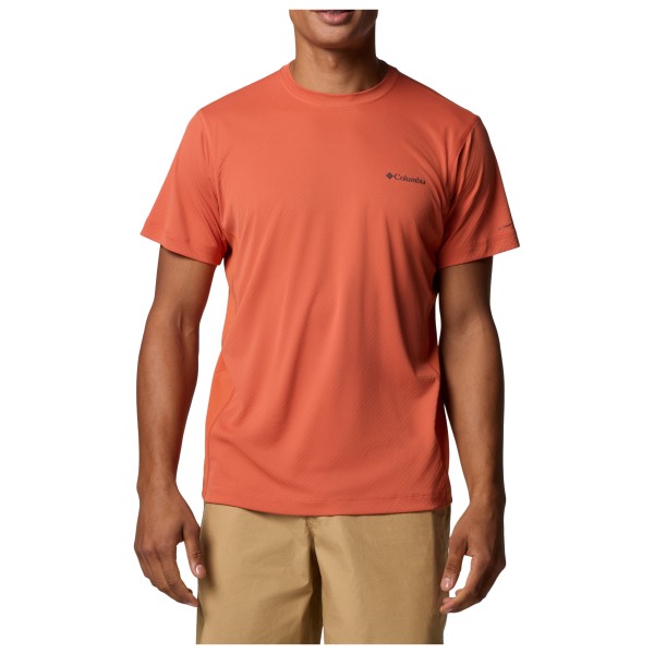 Columbia - Zero Rules Light S/S Crew - Sportshirt, rood