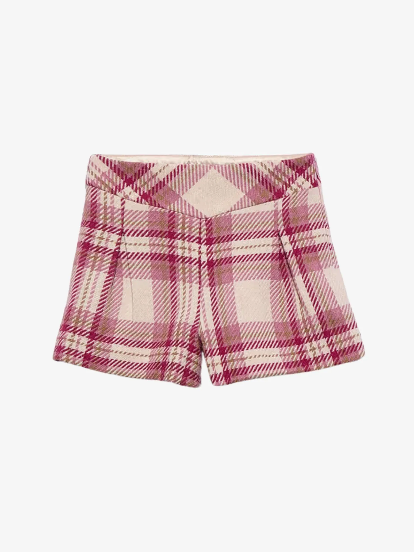 Abel & Lula Plaid shorts