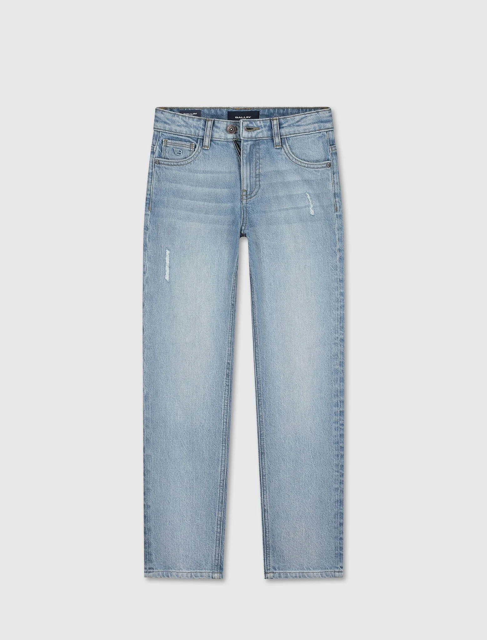 Ballin Amsterdam Zomer jeans broek jongens licht boaz regular fit