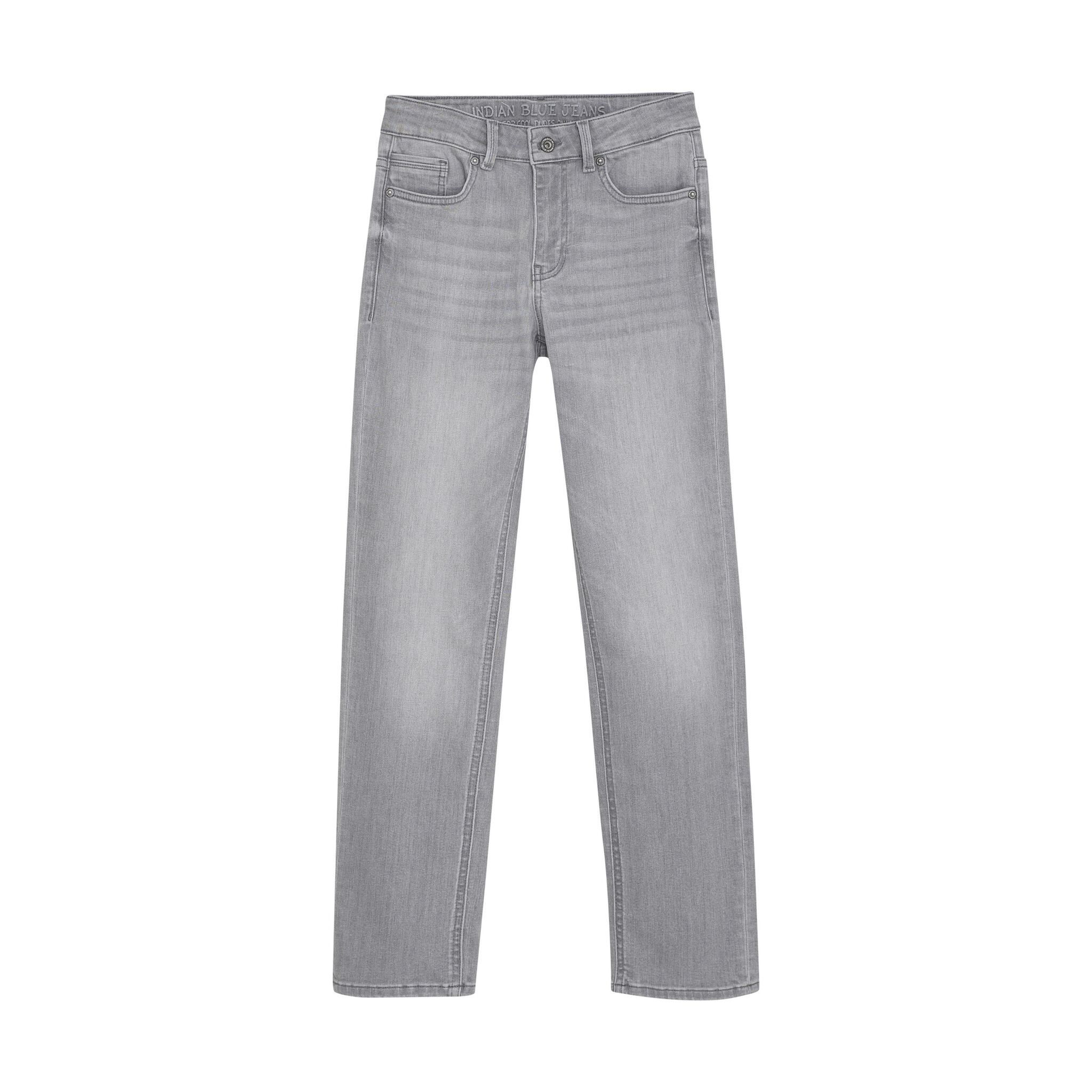 Indian Blue Jeans Zomer jeans broek jongens - grijs - 2552 wide straight fit