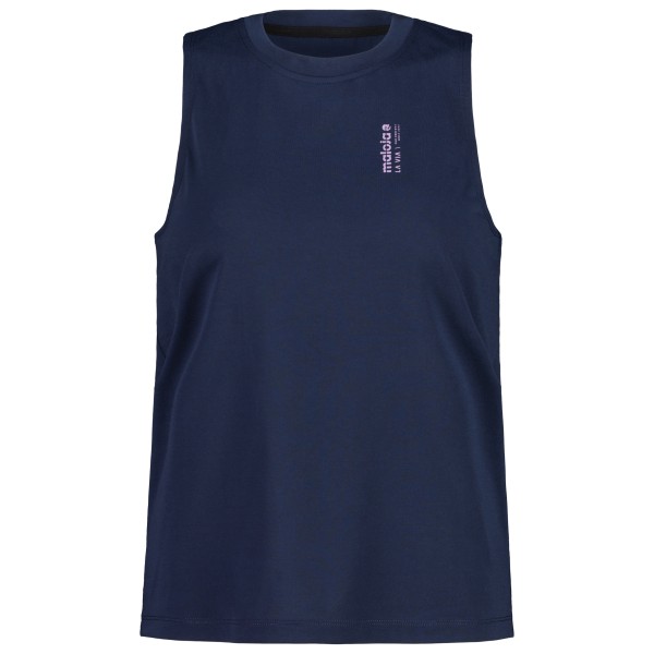 Maloja - Women's LenksteinM. Top - Fietshemd, blauw