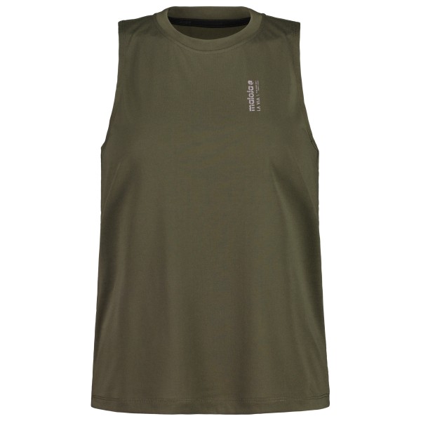 Maloja - Women's LenksteinM. Top - Fietshemd, olijfgroen