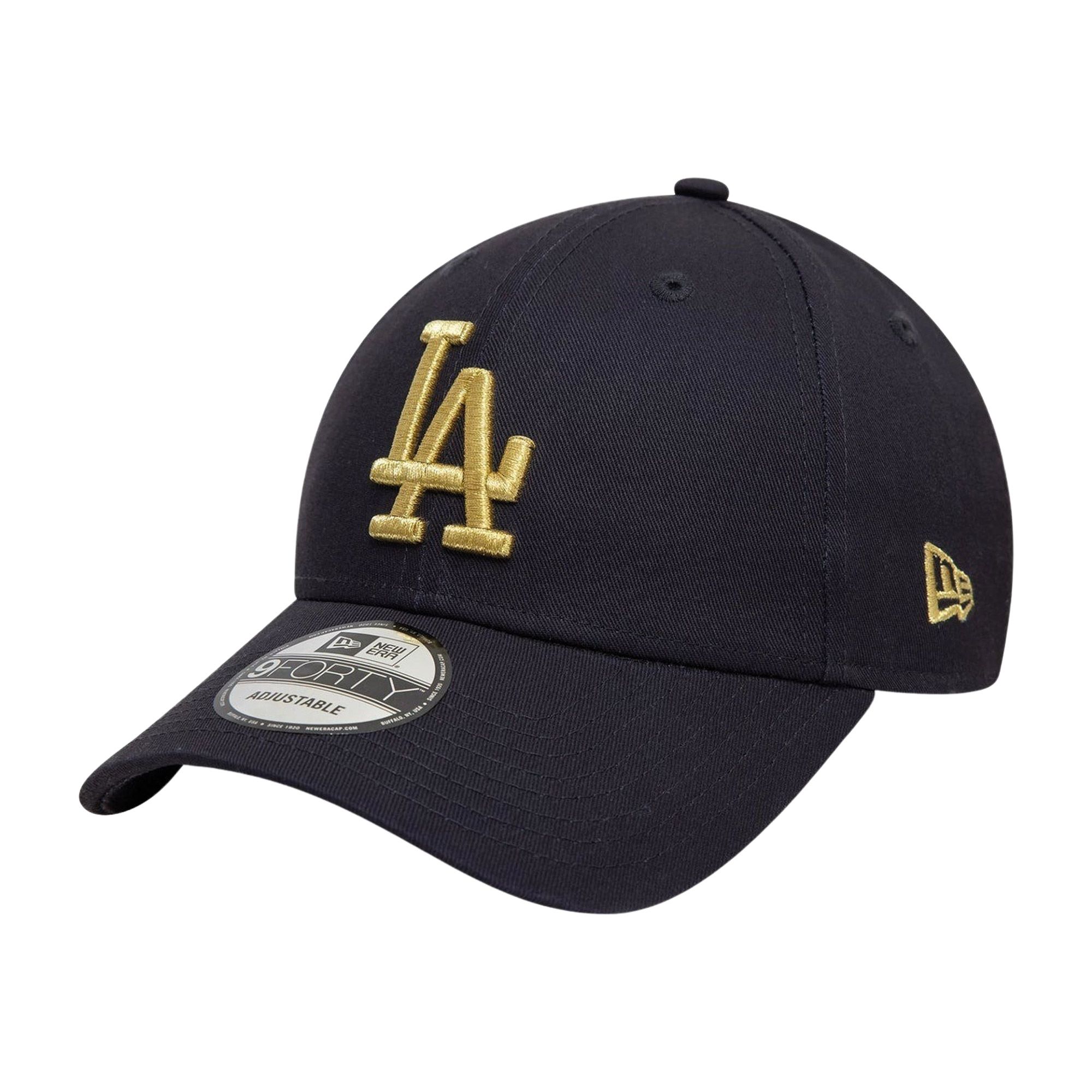 New Era LA Dodgers Metallic 9Forty Cap Senior