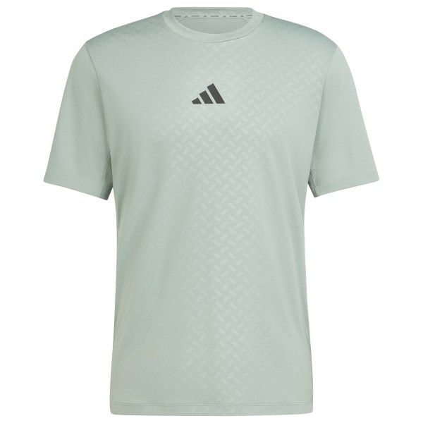 adidas - Power 3 Stripes Tee - Sportshirt, grijs