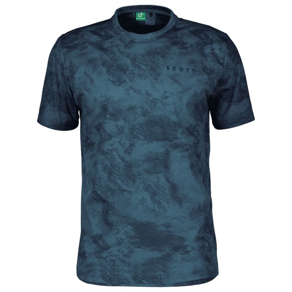 Scott - Tee Dri Tie Dye - Sportshirt, blauw