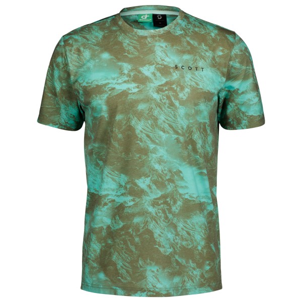 Scott - Tee Dri Tie Dye - Sportshirt, groen