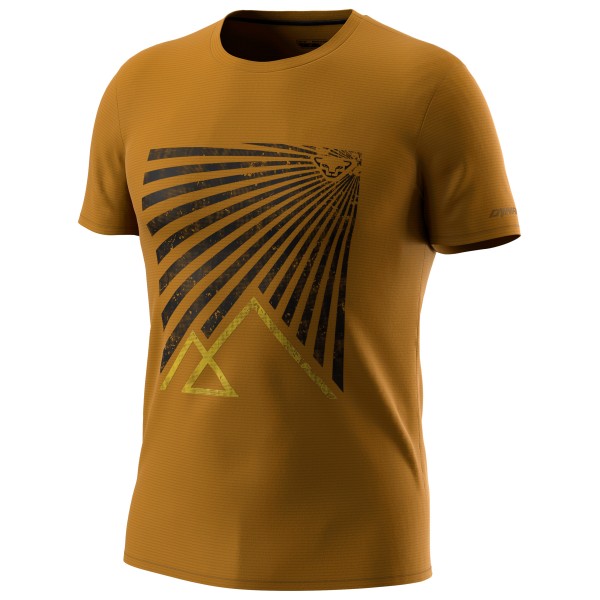 Dynafit - Transalper Graphic S/S Tee - Sportshirt, bruin