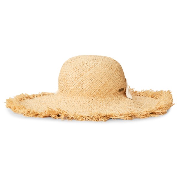 Rip Curl - Women's Wategos Fringed Straw Boho Hat - Hoed, beige
