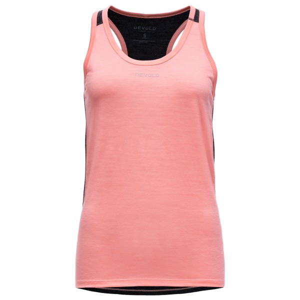 Devold - Women's Running Merino Tank - Tanktop, roze/rood