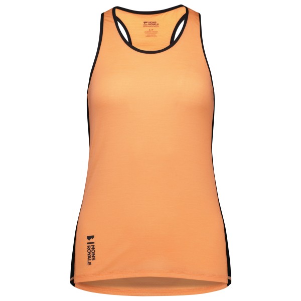 Mons Royale - Women's Bella Merino Tank - Tanktop, oranje