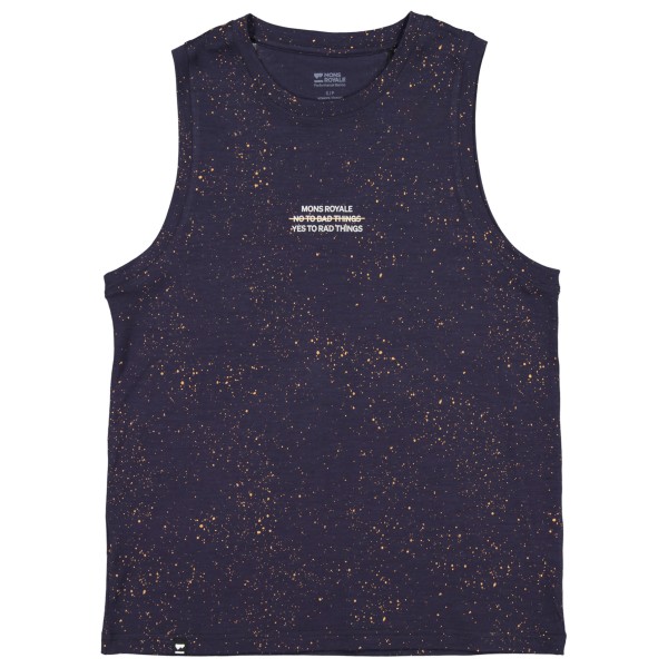 Mons Royale - Women's Icon Merino Tank - Merinoshirt, blauw