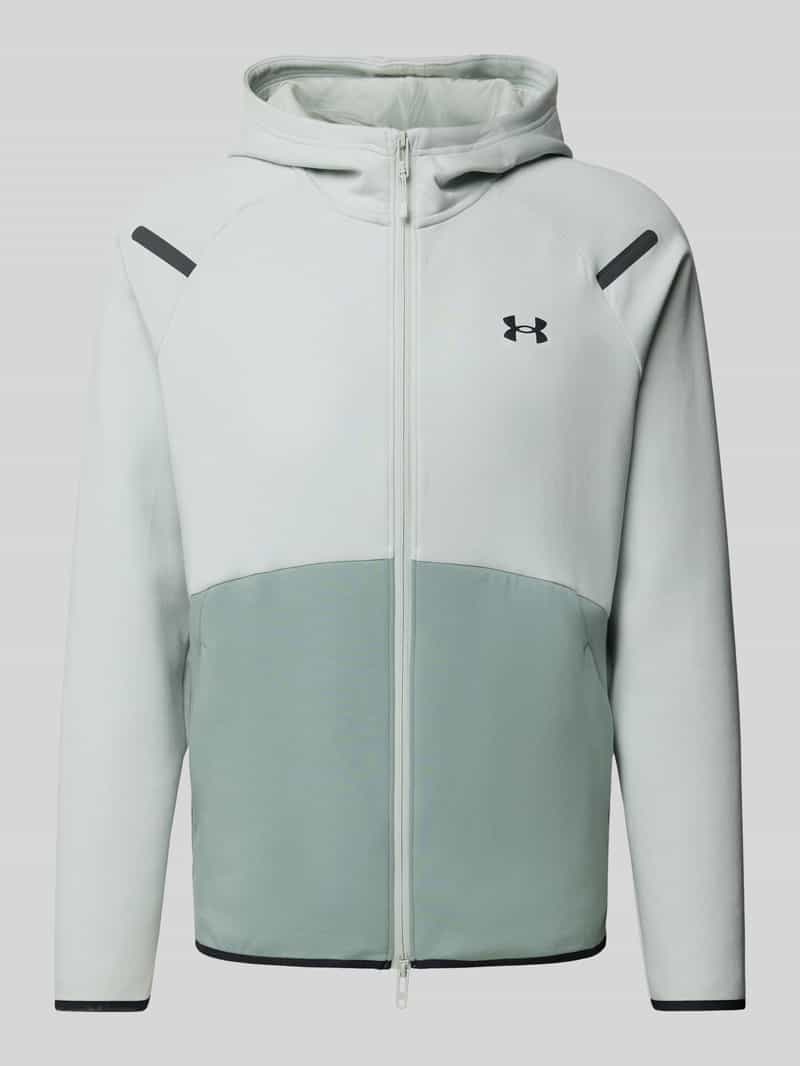 Under Armour Sweatjack met labelprint