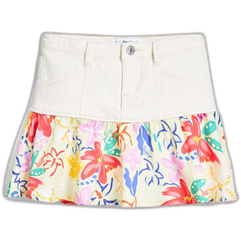 Rok Desigual Mini jupe fille Rose