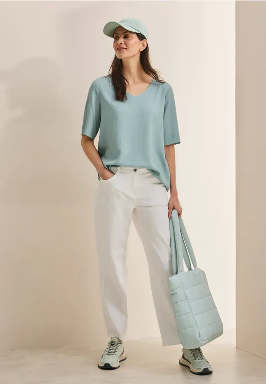 cecil Gestructureerde blouse