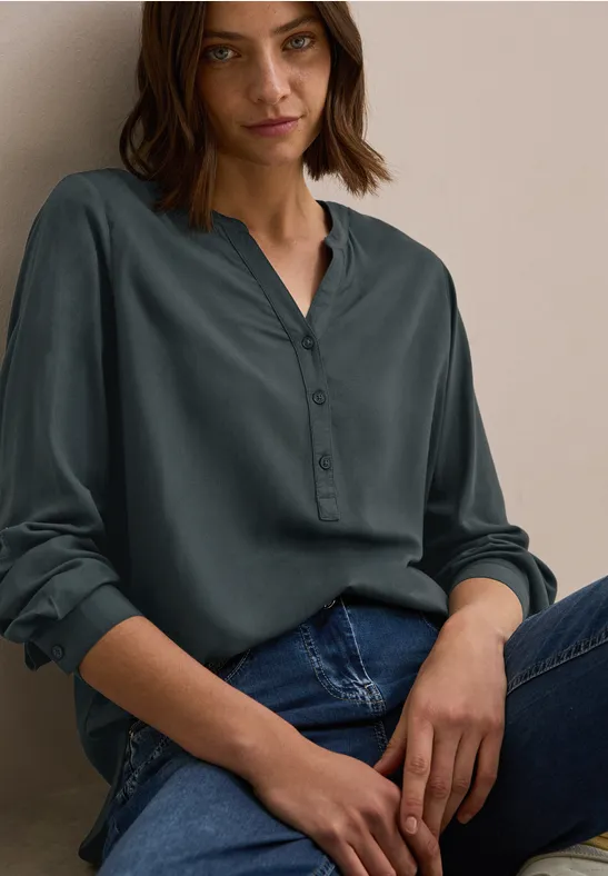 cecil Blouse in effen kleur