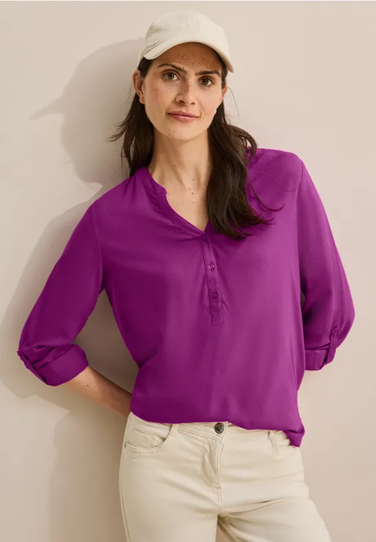cecil Blouse in effen kleur