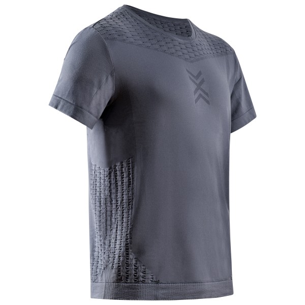 X-Bionic - X-Ential Shirt S/S - Sportshirt, blauw/grijs