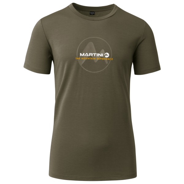 Martini - Neverrest Shirt - Sportshirt, olijfgroen/bruin