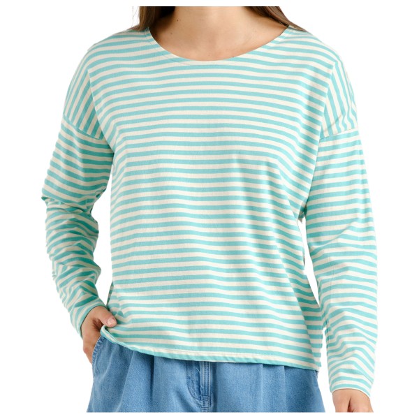 DEDICATED - Women's Top Humledal Stripes - Longsleeve, meerkleurig