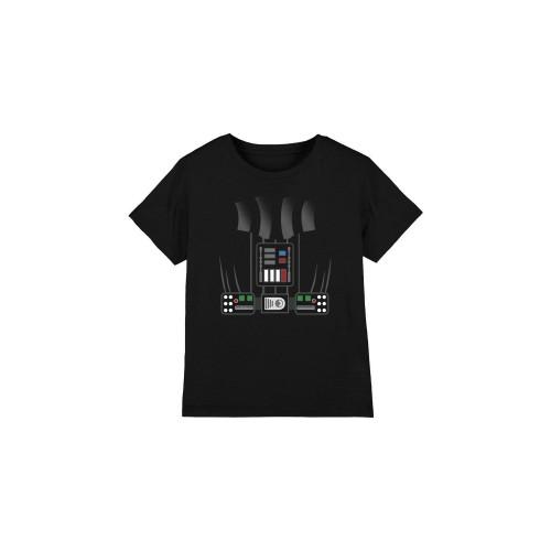 Star Wars Darth Vader-kostuum voor kinderen/kinderen T-shirt 9-10 Years zwart
