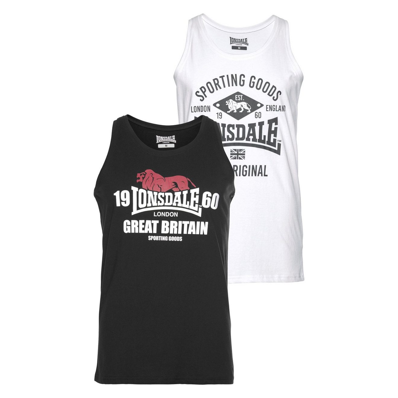 Lonsdale Tanktop (2-delig, Set van 2)