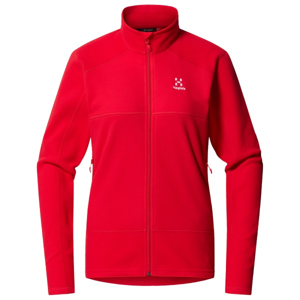 Haglöfs - Women's Buteo Mid Jacket - Fleecevest, rood