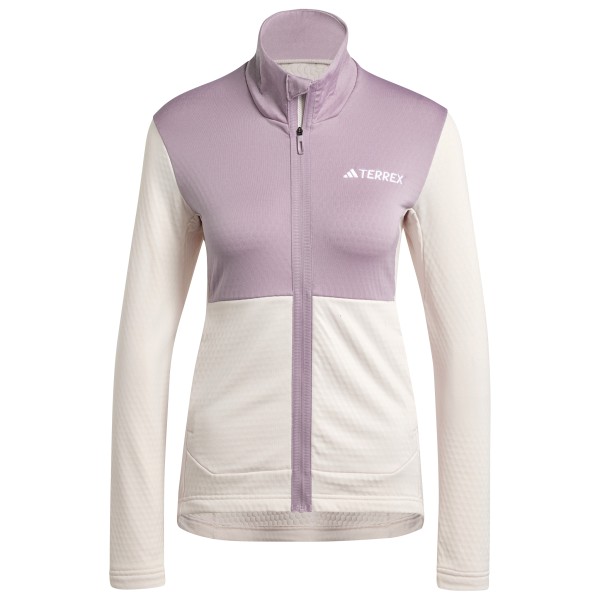 adidas Terrex - Women's Multi Light Fleece Jacket - Fleecevest, wit