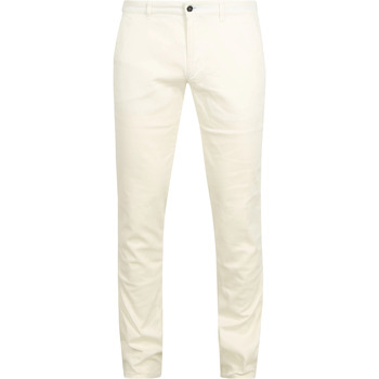 Suitable Broek  Chino Pico Wit
