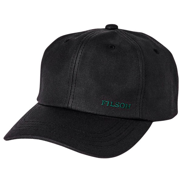 Filson - Oil Tin Low-Profile Logger Cap - Pet, zwart