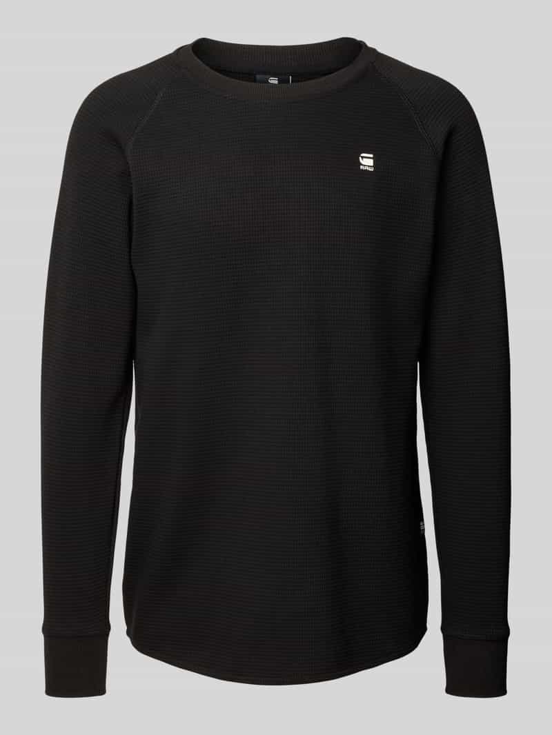 G-Star Raw Shirt met lange mouwen met labeldetail, model 'Jirgi'