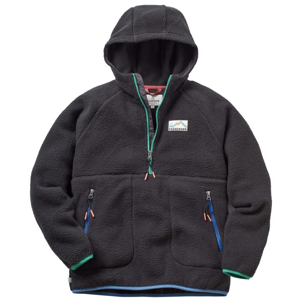 Passenger - Women's Maine 2.0 1/2 Zip Recycled Sherpa Fleece - Fleecevest, grijs