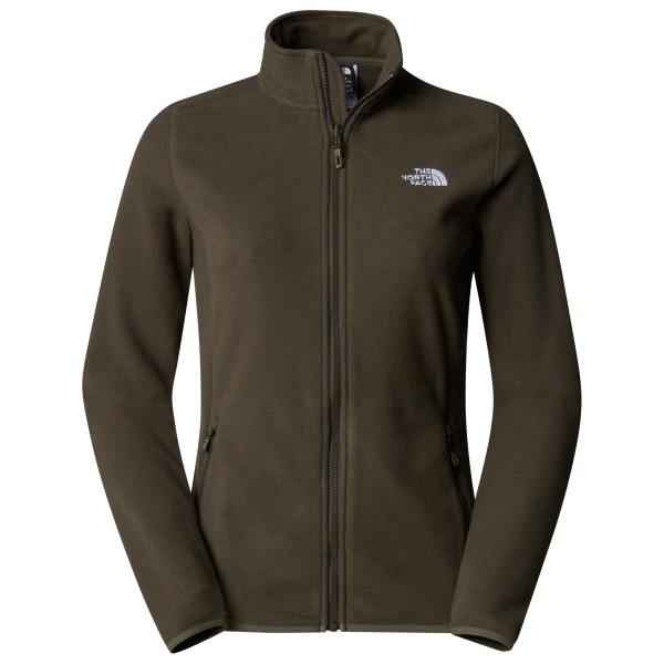 The North Face - Women's 100 Glacier Full Zip - Fleecevest, bruin