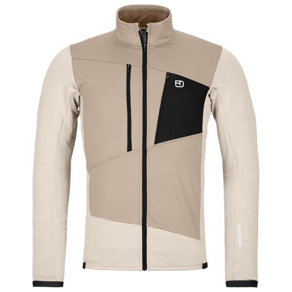 Ortovox - Fleece Grid Jacket - Fleecevest, beige