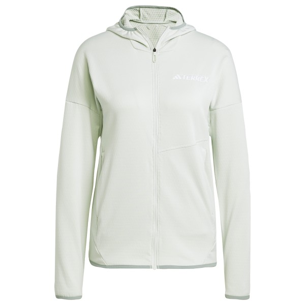 adidas Terrex - Women's Xploric Light Fleece Hooded Jacket - Fleecevest, wit