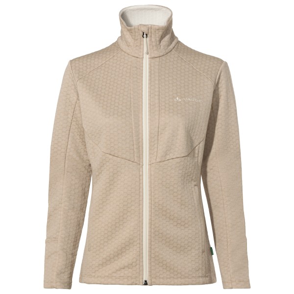 Vaude - Women's Skomer Hiking SC Jacket - Fleecevest, beige